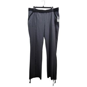 BCG Women's Active Woven Charcoal Heather Pant Size XL